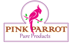 Pink parrot logo Transparent